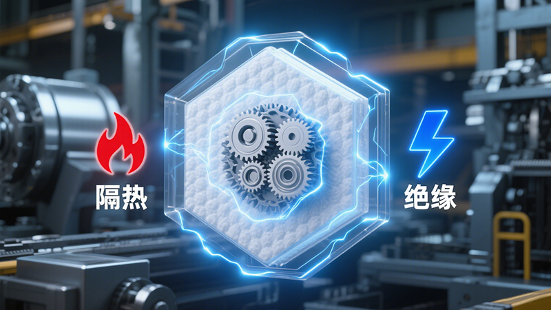 隔热资料：机械造作钟装双能担任”的隐形守护者